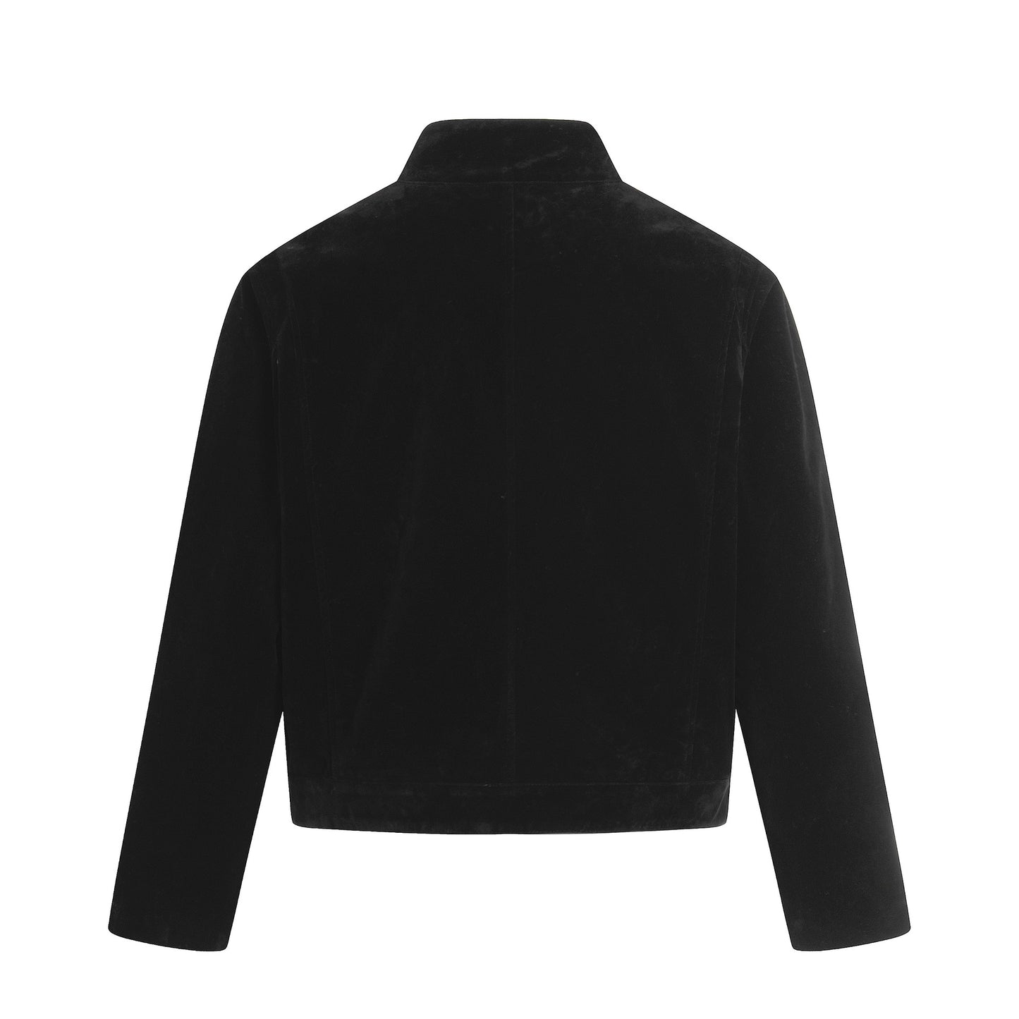 Retro Suede Composite Deconstructed Jacket Design Unisex Short Wide Casual Outerwear